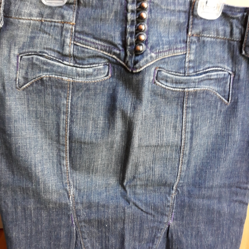 Jean pencil skirt
